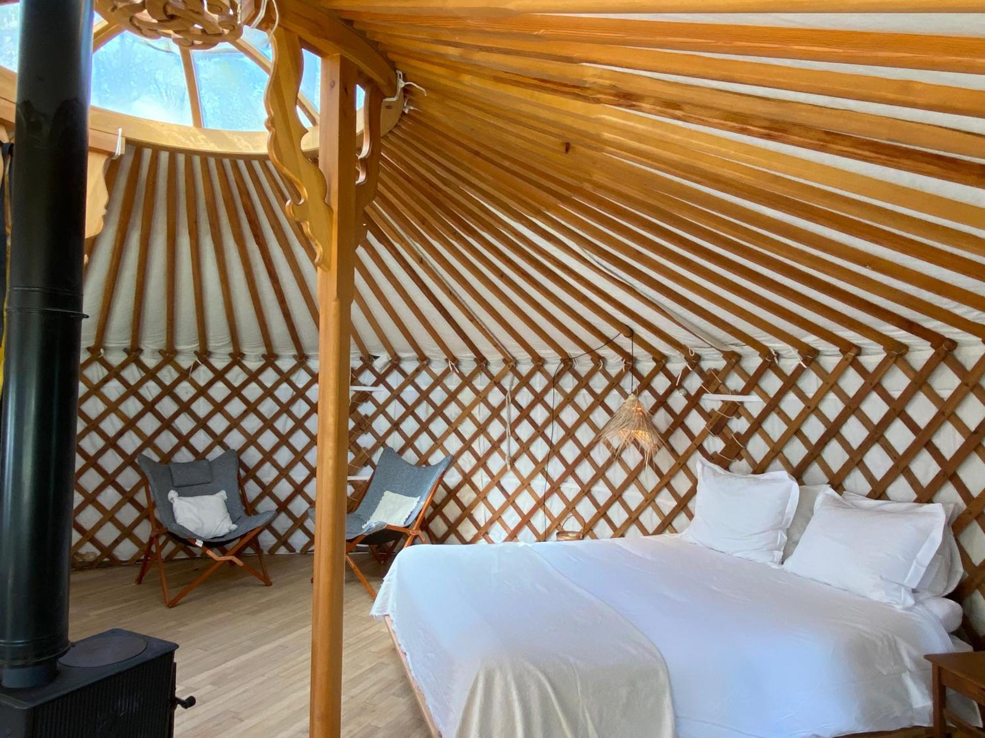 Ons Yurt Huisje In Het Bos Hollandsche Rading Buitenkant foto